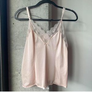 vintage nightie top with cute lace